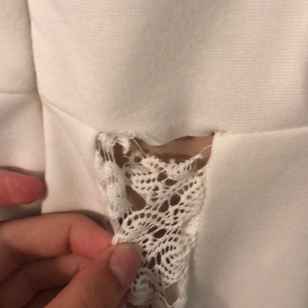WHITE SPRING DRESS - Picture 3 of 3